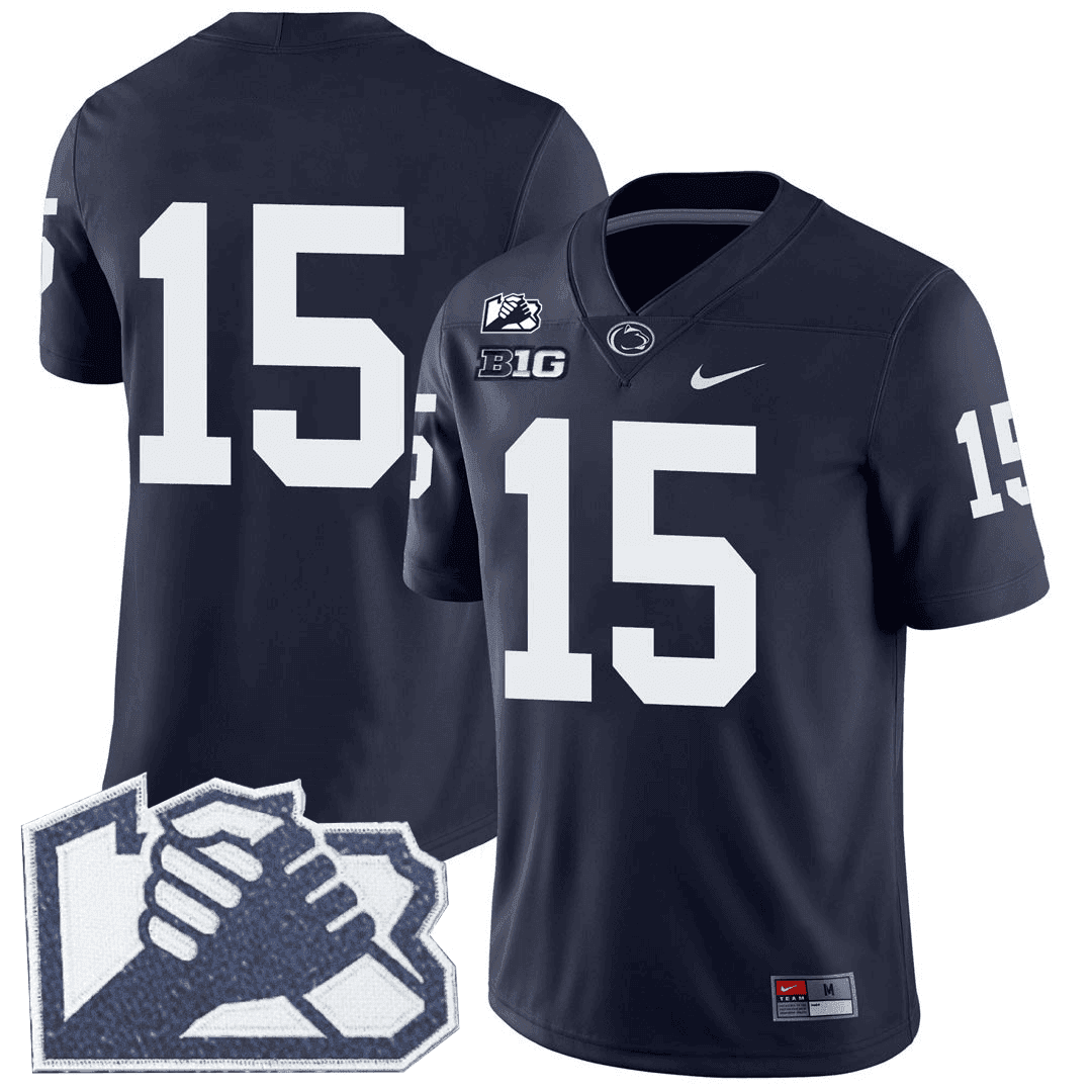 Penn State Nittany Lions Unity Patch Vapor Limited Jersey - All Stitched