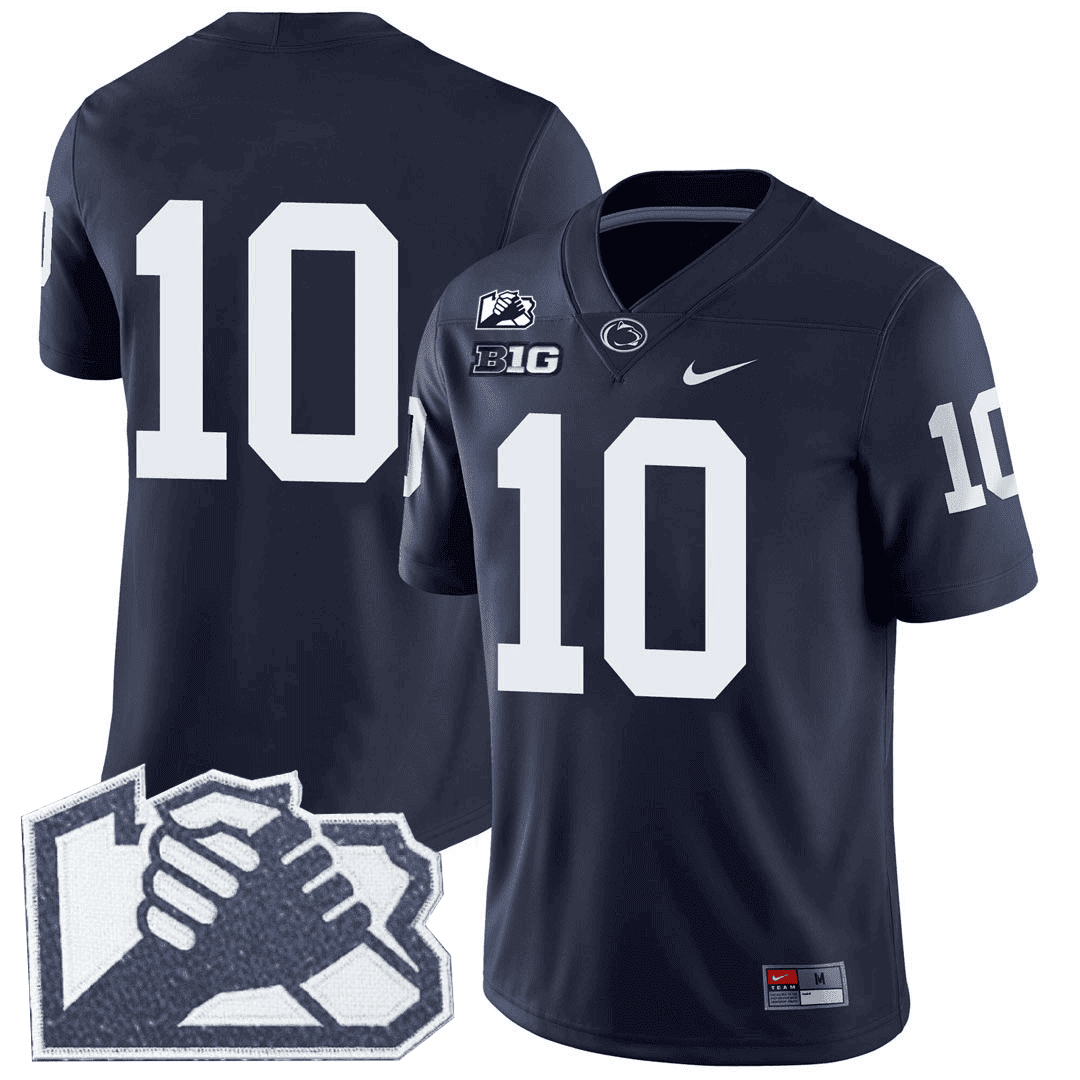 Penn State Nittany Lions Unity Patch Vapor Limited Jersey - All Stitched