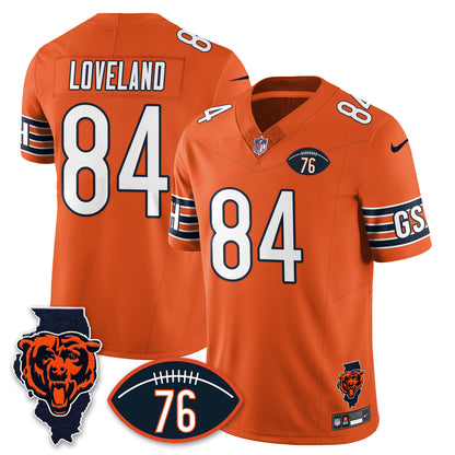 Chicago Bears Honor Steve McMichael Jersey - All Stitched