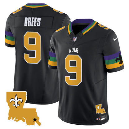 Men's Saints 2025 New Orleans City Vapor Limited Jersey - All Stitched