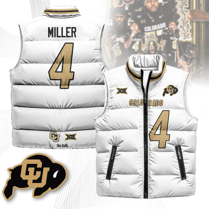 Colorado Buffaloes Unisex Puffer Vest