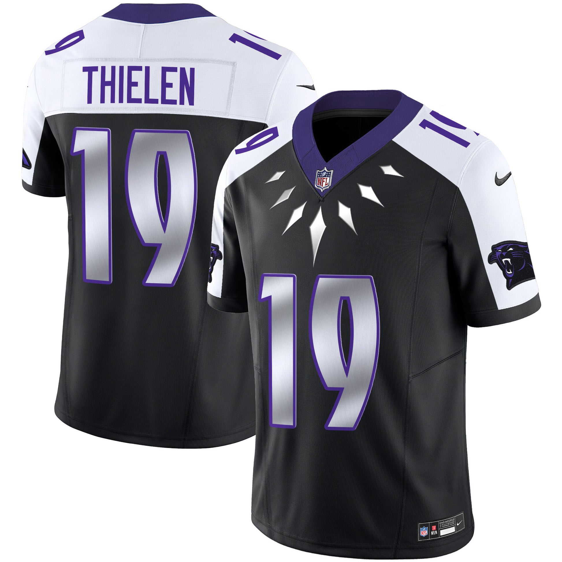 Men's Carolina Panthers Wakanda Vapor Limited Jersey - All Stitched