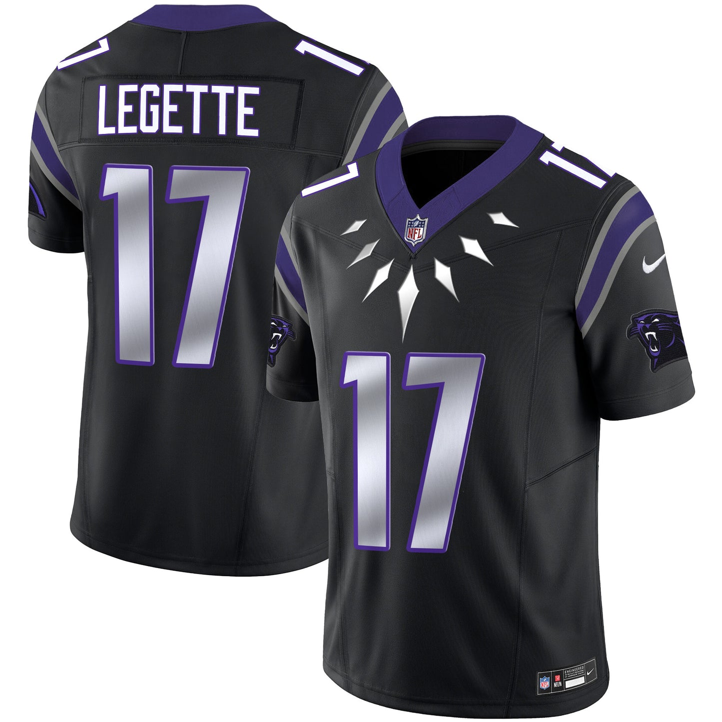 Men's Carolina Panthers Wakanda Vapor Limited Jersey - All Stitched