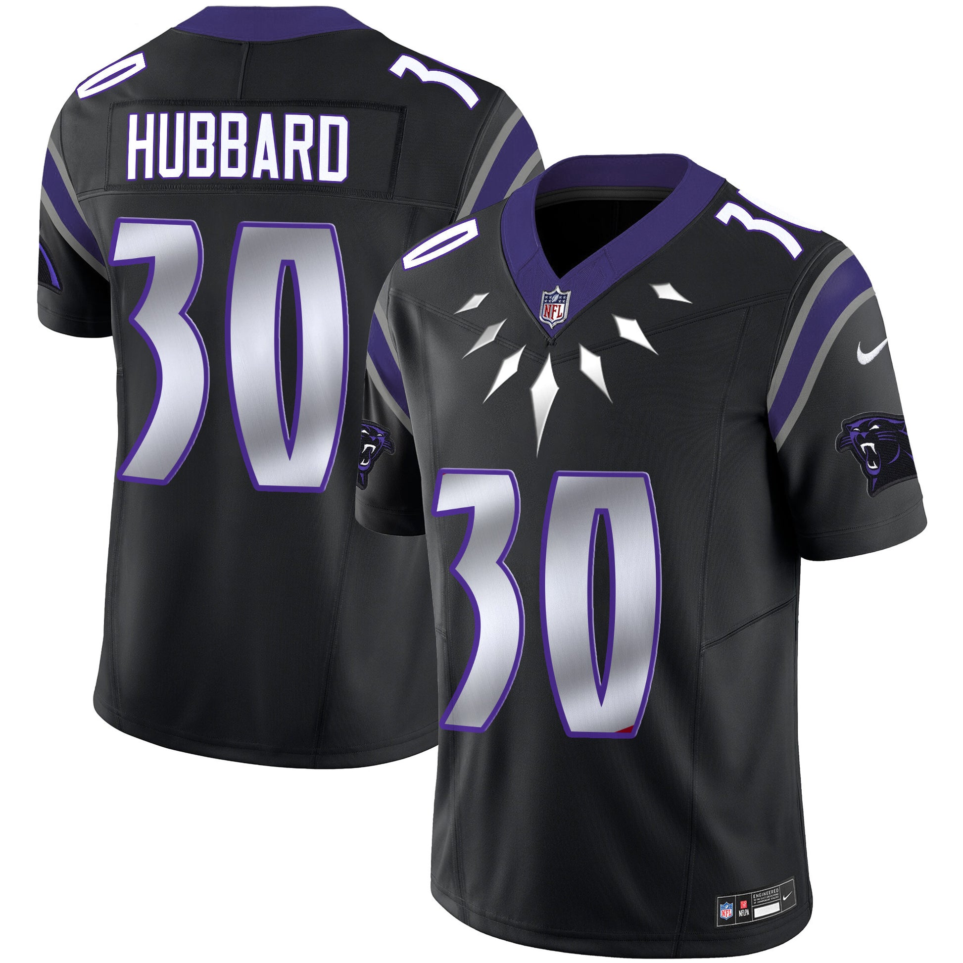 Men's Carolina Panthers Wakanda Vapor Limited Jersey - All Stitched