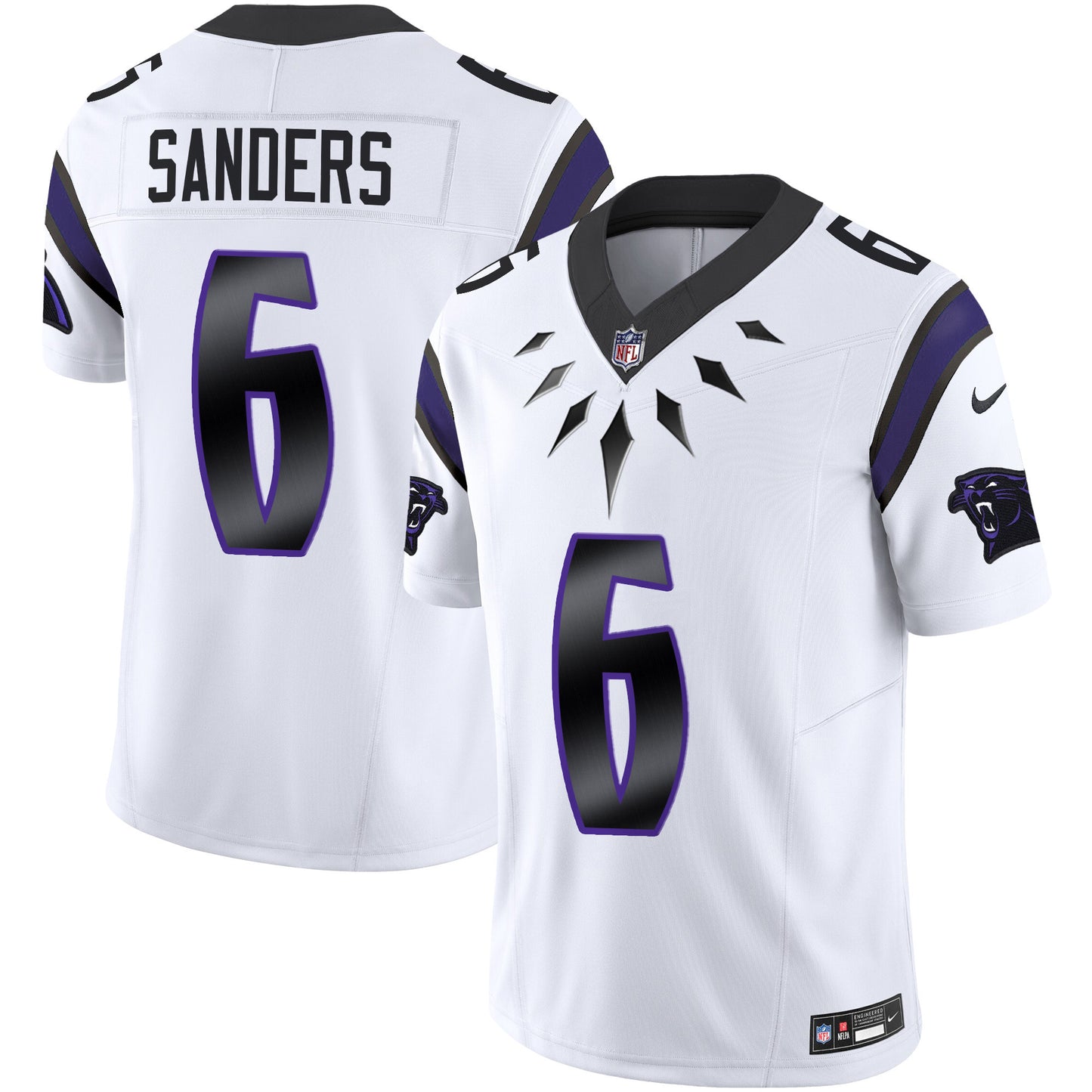 Men's Carolina Panthers Wakanda Vapor Limited Jersey - All Stitched