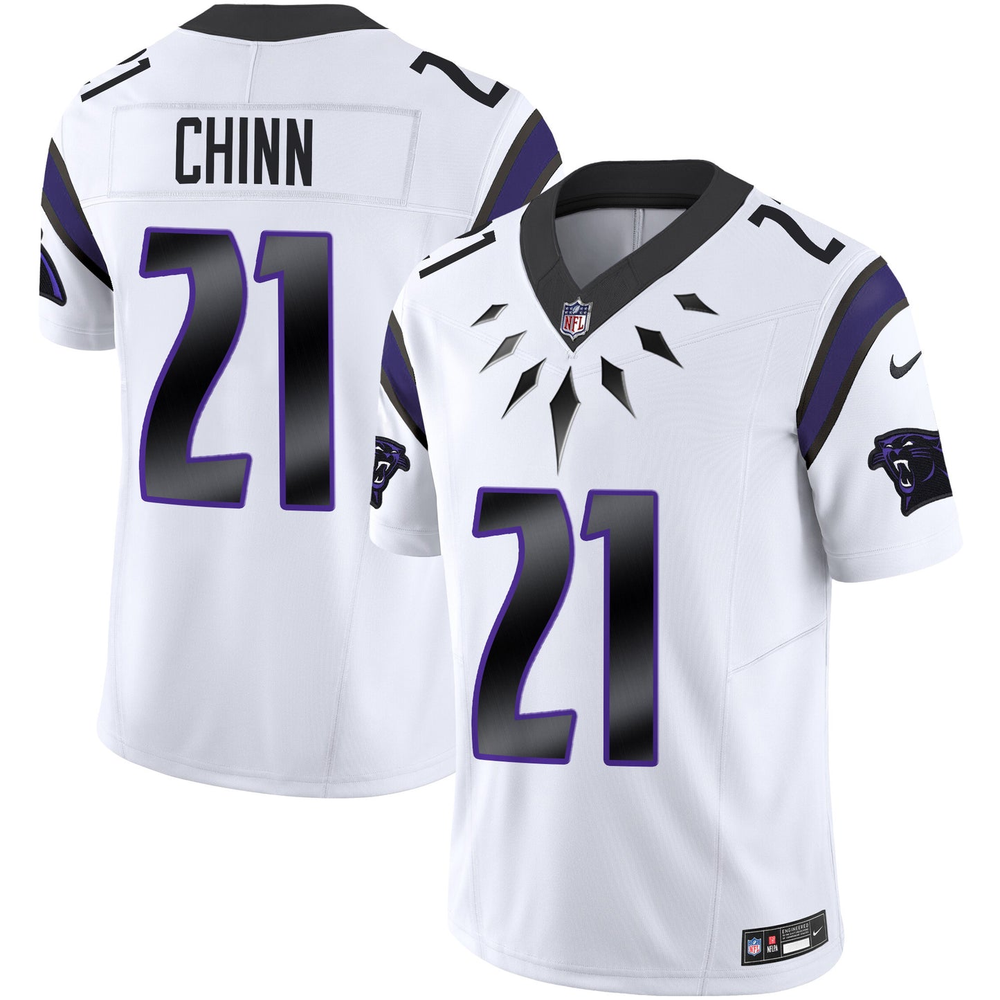 Men's Carolina Panthers Wakanda Vapor Limited Jersey - All Stitched