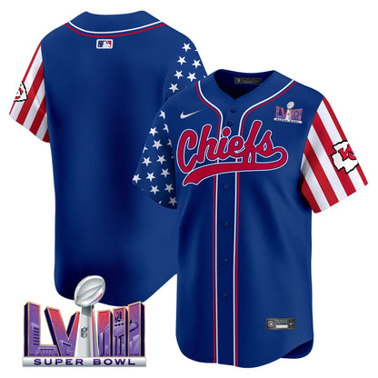 Men's Chiefs 2024 American Style Vapor Premier Limited Jersey - All Stitched