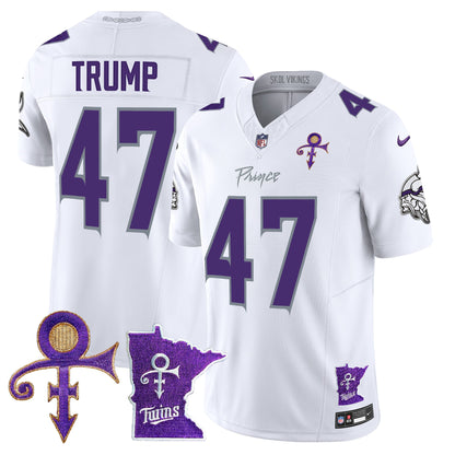 Men's Minnesota Vikings 2024 Prince Vapor Limited Jersey V2 - All Stitched