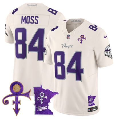 Men's Minnesota Vikings 2024 Prince Vapor Limited Jersey V2 - All Stitched