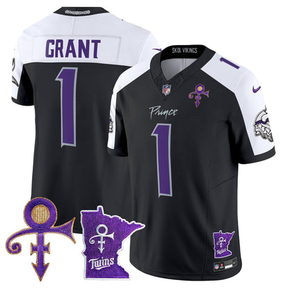 Men's Minnesota Vikings 2024 Prince Vapor Limited Jersey V2 - All Stitched
