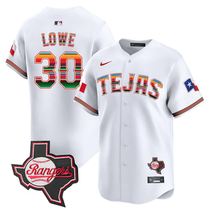 TEX Mexico Texas Patch Vapor Premier Limited Jersey - All Stitched