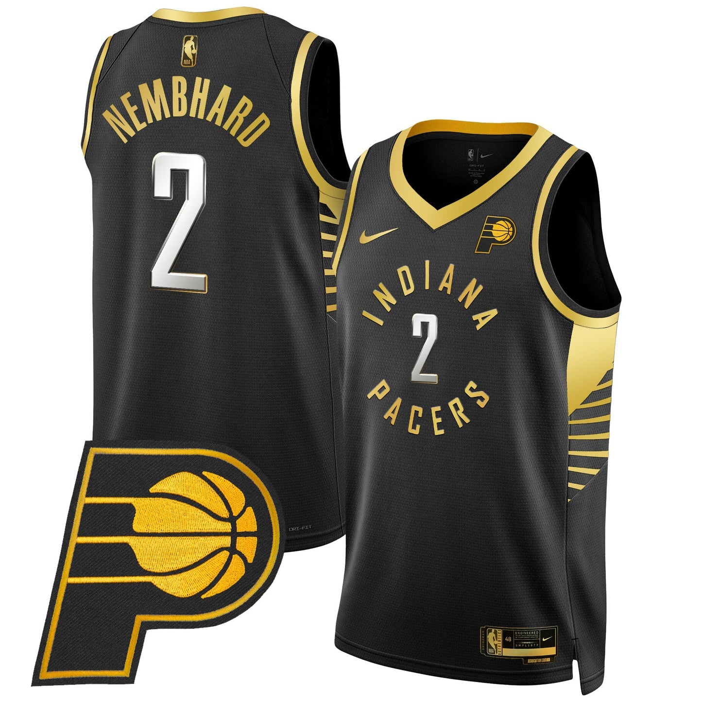 Men's Indiana Pacers Swingman Jersey V2 - All Stitched