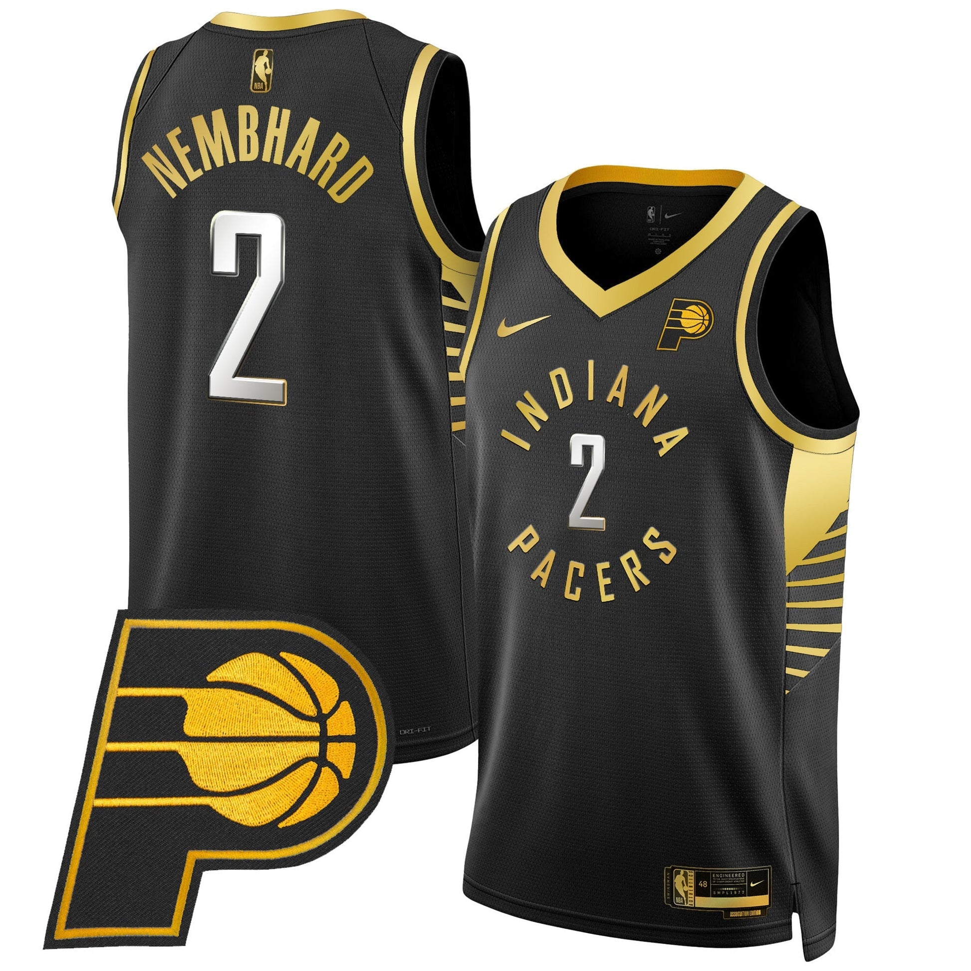Men's Indiana Pacers Swingman Jersey V2 - All Stitched