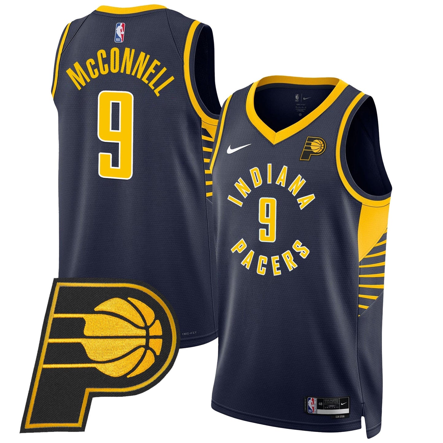 Men's Indiana Pacers Swingman Jersey V2 - All Stitched
