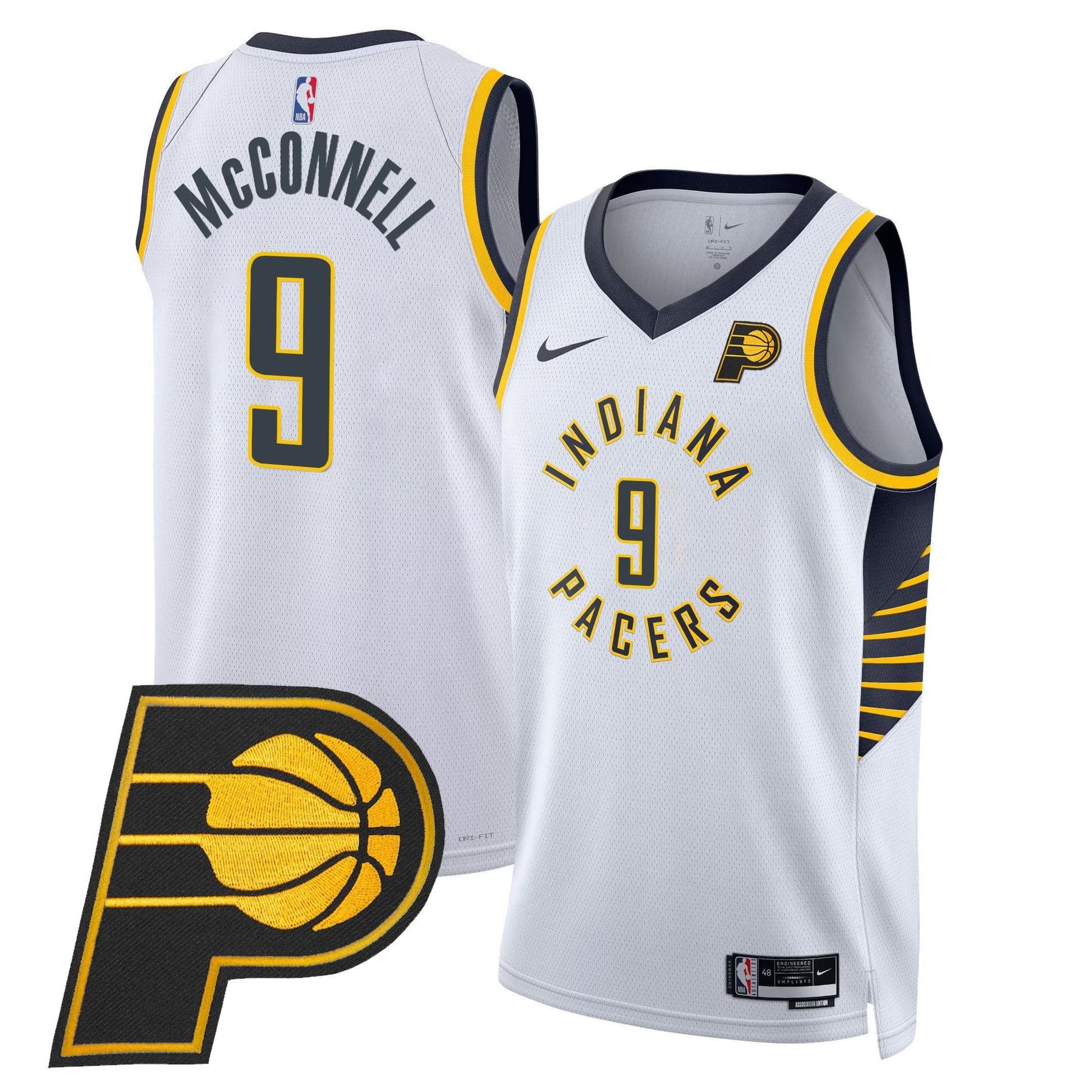 Men's Indiana Pacers Swingman Jersey V2 - All Stitched
