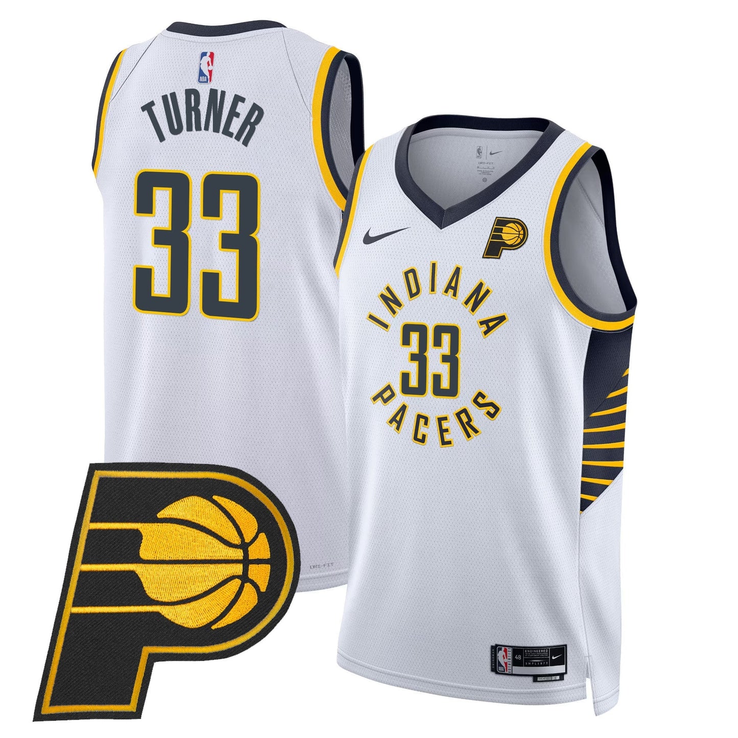 Men's Indiana Pacers Swingman Jersey V2 - All Stitched