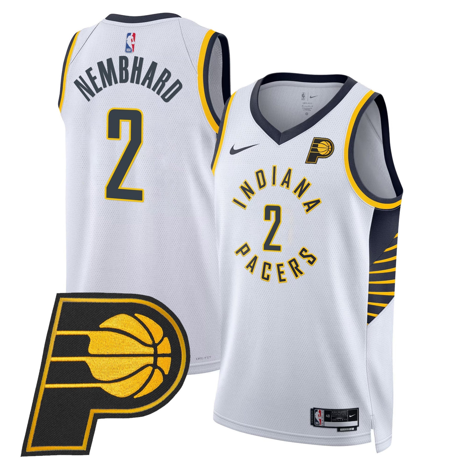 Men's Indiana Pacers Swingman Jersey V2 - All Stitched
