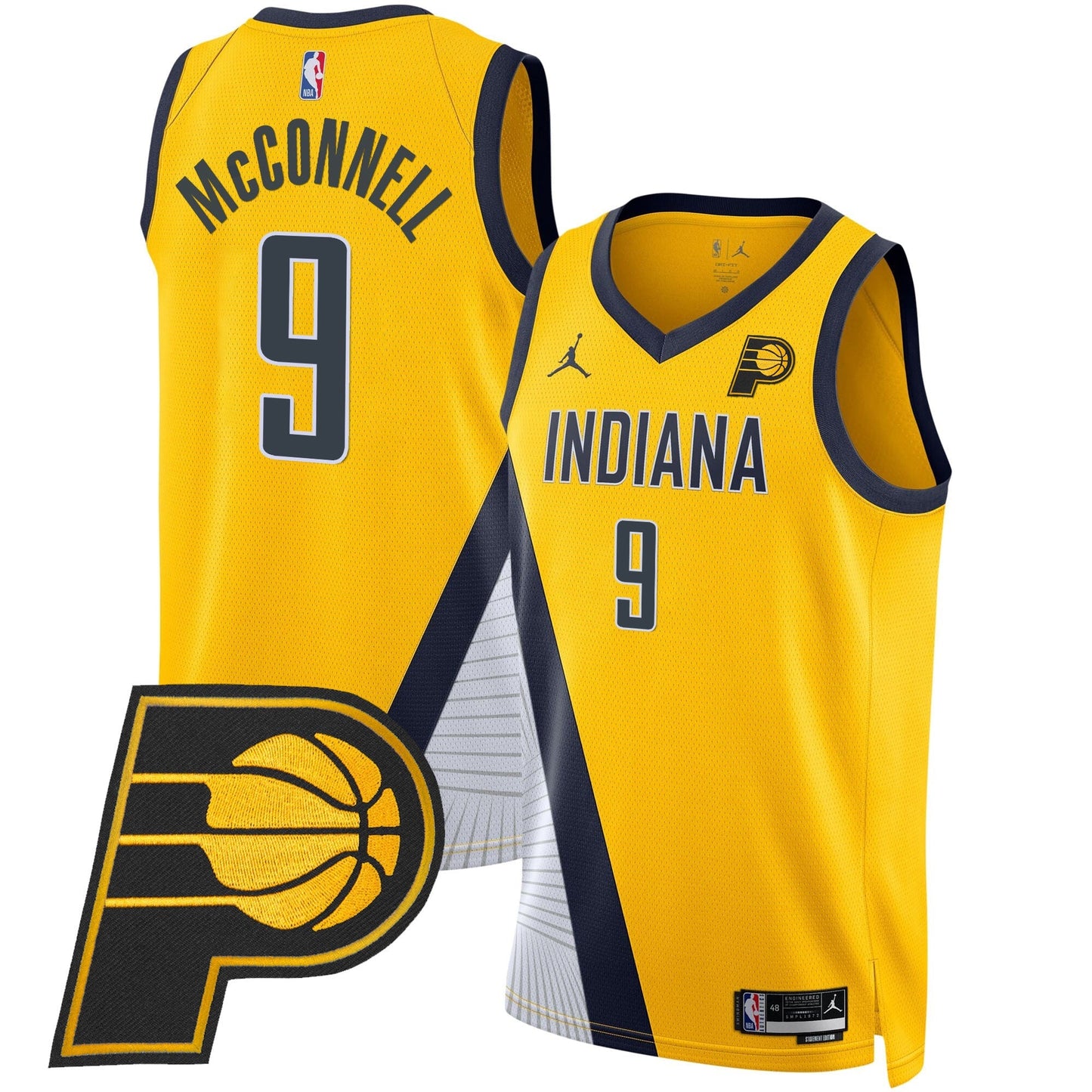 Men's Indiana Pacers Swingman Jersey V2 - All Stitched