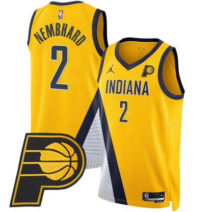 Men's Indiana Pacers Swingman Jersey V2 - All Stitched