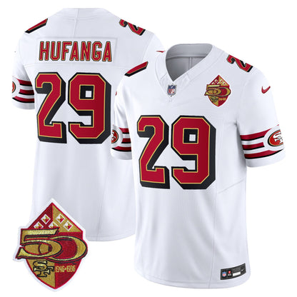 Men's 49ers 1996 Throwback Vapor Limited Jersey - All Stitched