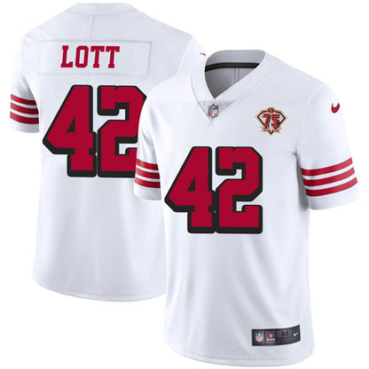 San Francisco 49Ers 75Th Anniversary Color Rush Jersey – All Stitched