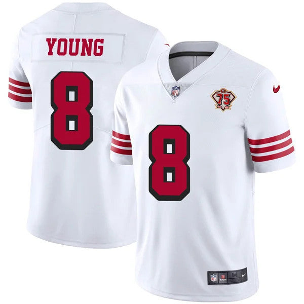 San Francisco 49Ers 75Th Anniversary Color Rush Jersey – All Stitched