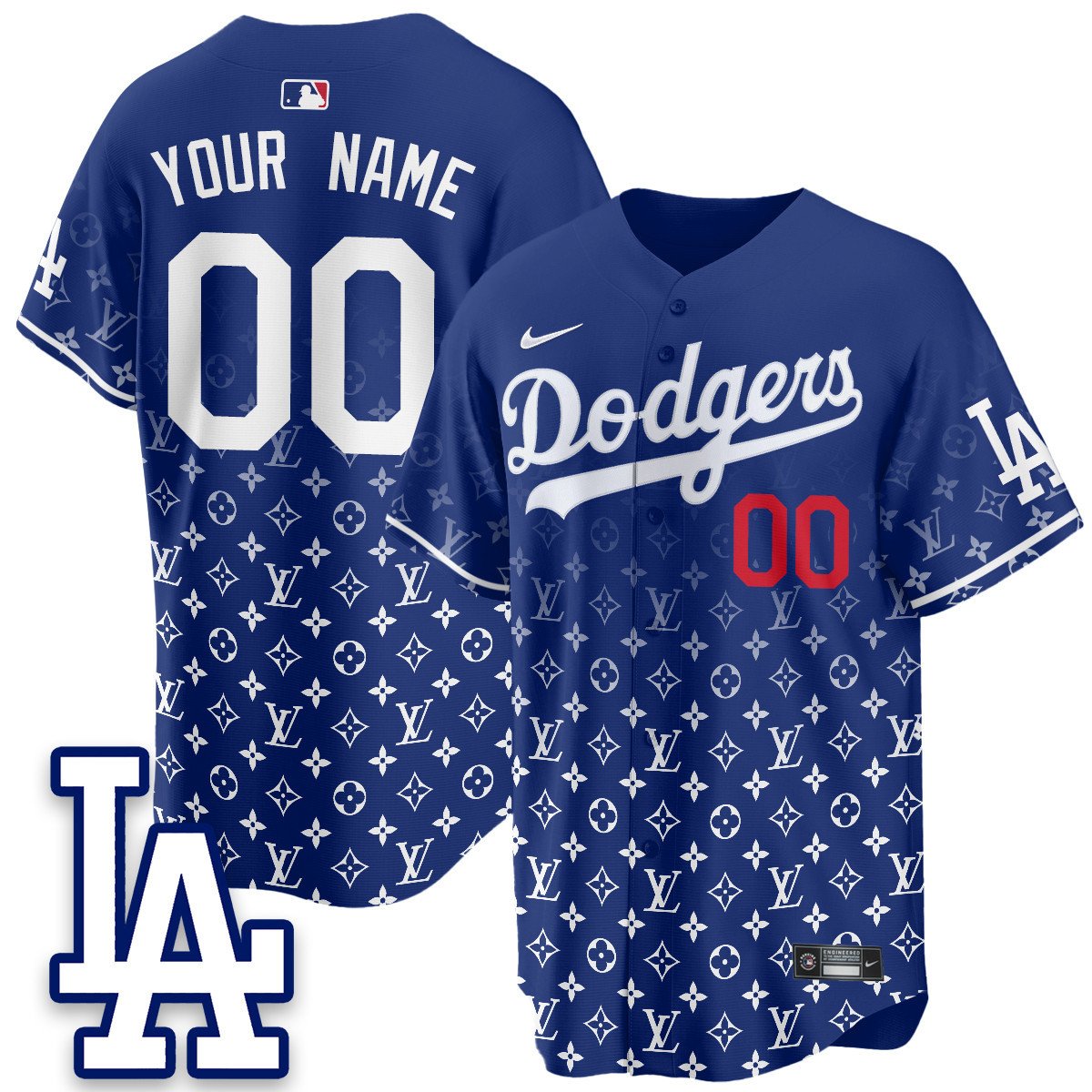 Los Angeles Dodgers Custom Luxury Jersey