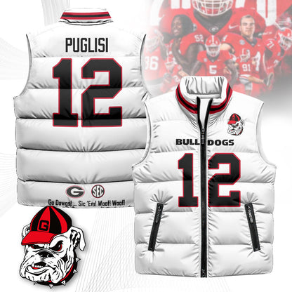 UGA Unisex Puffer Vest