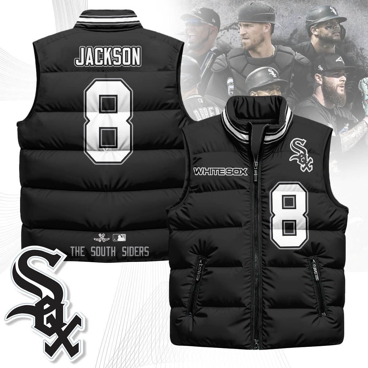 Chicago White Sox Unisex Puffer Vest