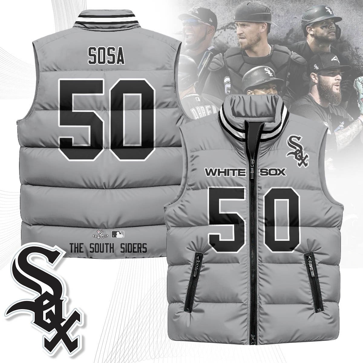 Chicago White Sox Unisex Puffer Vest