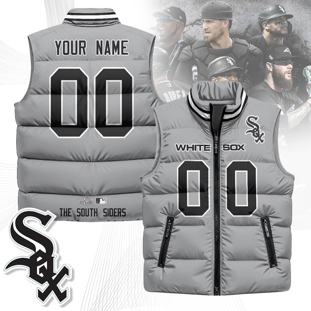 Chicago White Sox Unisex Puffer Vest