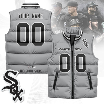 Custom Chicago White Sox Unisex Puffer Vest
