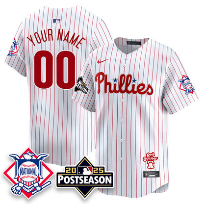 PHI 2025 Postseason Custom Jersey - All Stitched