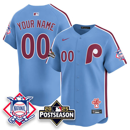 PHI 2025 Postseason Custom Jersey - All Stitched
