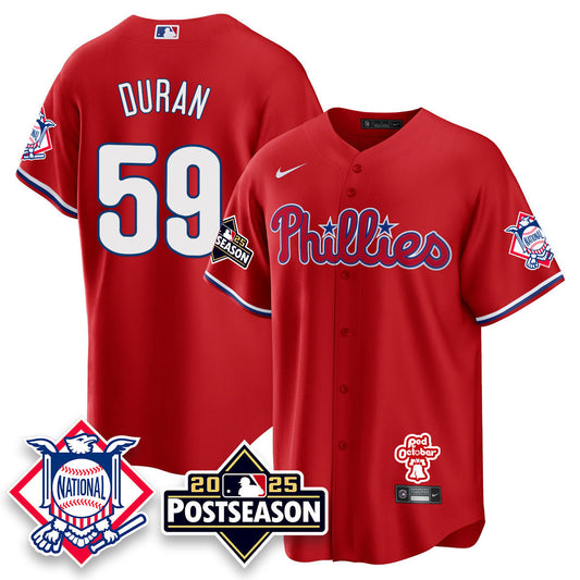 Men's Philadelphia Phillies 2025 Postseason Jersey - All Stitched