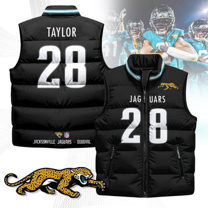 Jacksonville Jaguars Unisex Puffer Vest