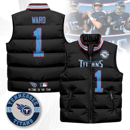 Tennessee Titans Unisex Puffer Vest