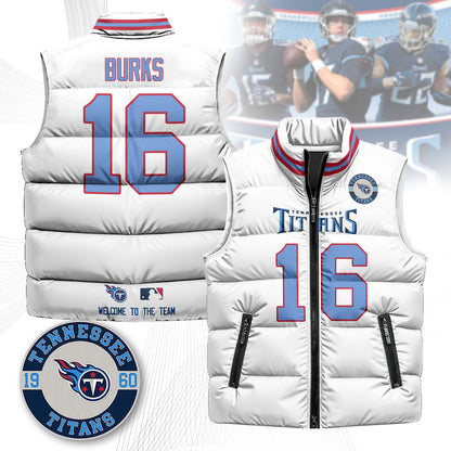 Tennessee Titans Unisex Puffer Vest