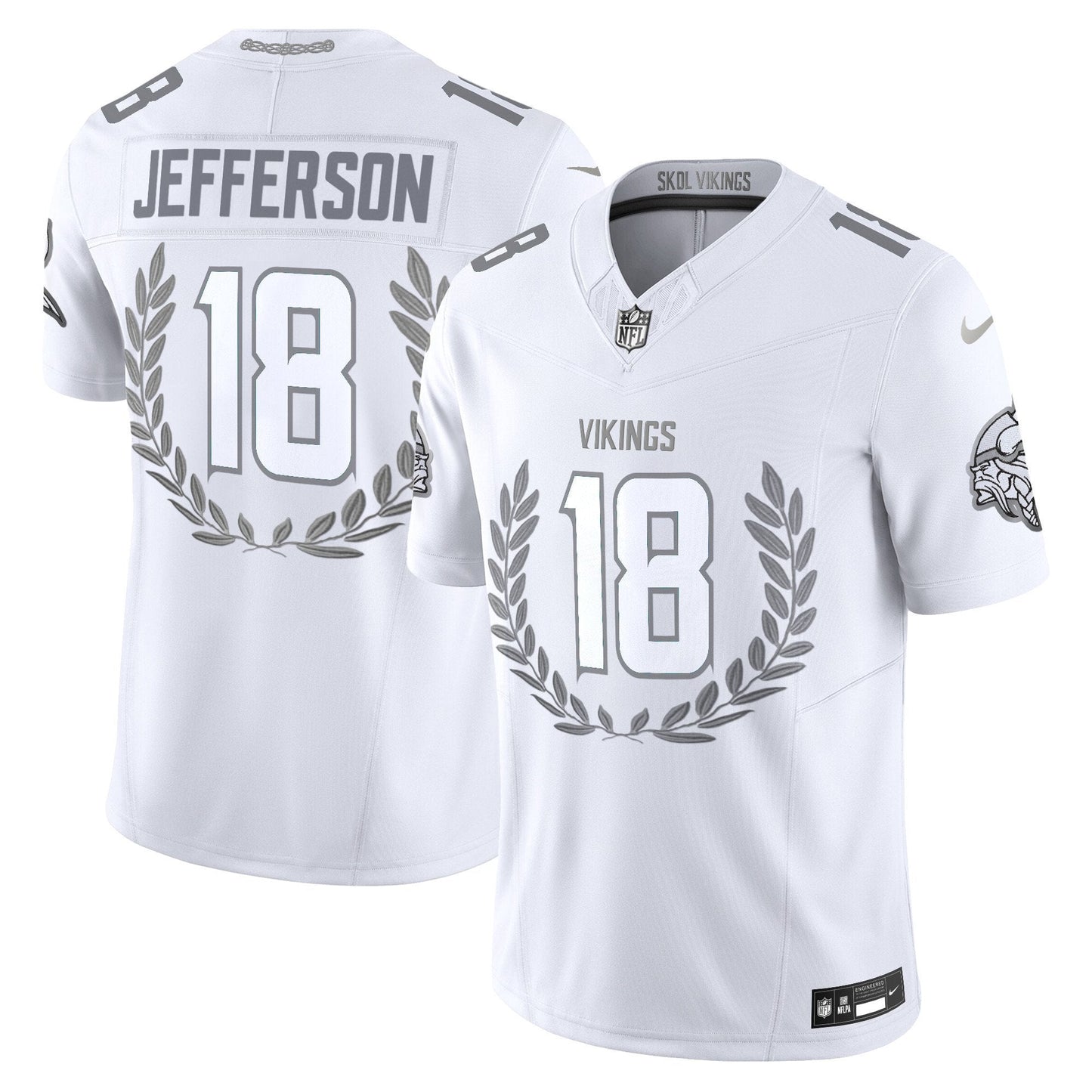 MIN Platinum MVP Vapor Limited Jersey - All Stitched