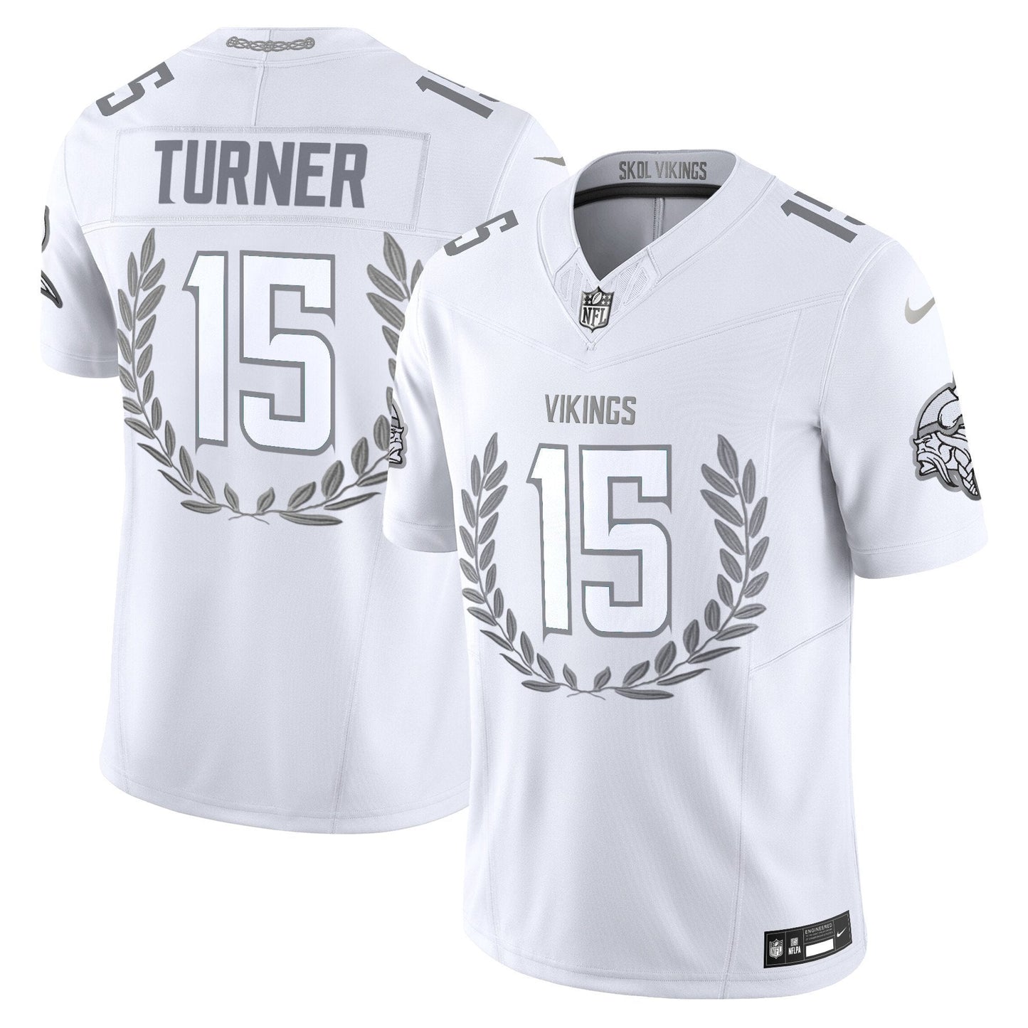 MIN Platinum MVP Vapor Limited Jersey - All Stitched