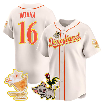 Disneyland Vapor Baseball Jersey - All Stitched