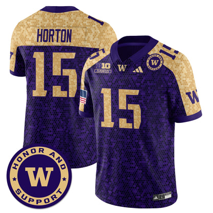 Washington Football Honor and Support Uniform - All Stitched