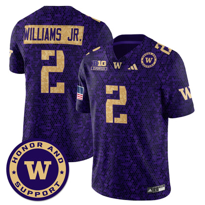 Washington Football Honor and Support Uniform - All Stitched
