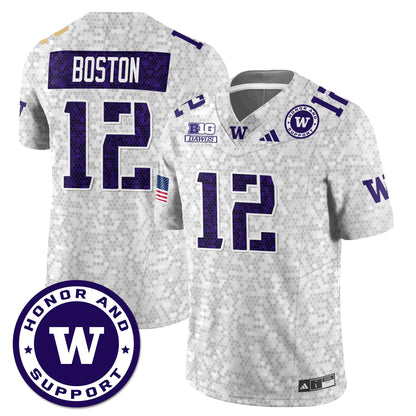 Washington Football Honor and Support Uniform - All Stitched