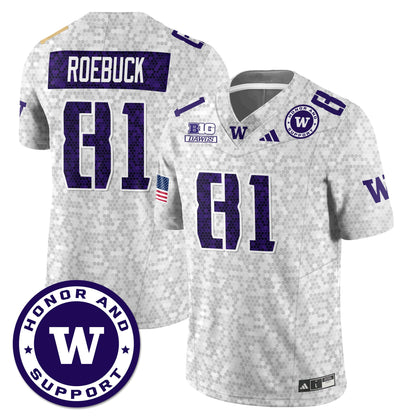 Washington Football Honor and Support Uniform - All Stitched