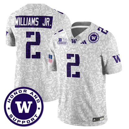 Washington Football Honor and Support Uniform - All Stitched
