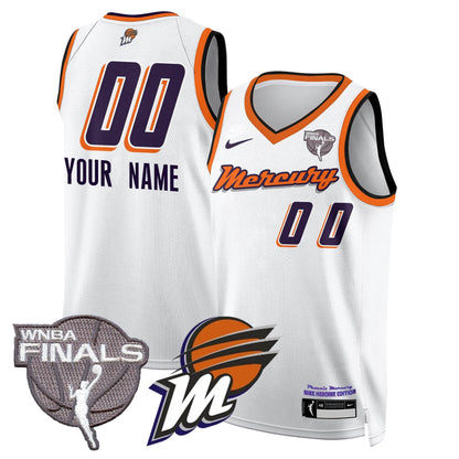 Custom Phoenix Mercury 2025 WNBA Finals Jersey - All Stitched