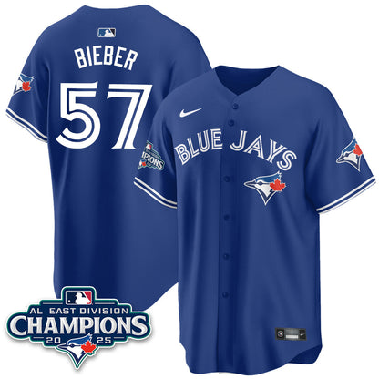 Toronto Blue Jays AL East Division Champions Jersey - All Stitched