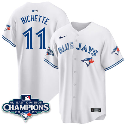 Toronto Blue Jays AL East Division Champions Jersey - All Stitched