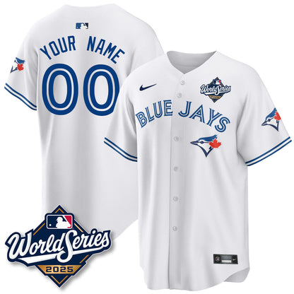 Custom Toronto Blue Jays 2025 World Series Jersey - All Stitched